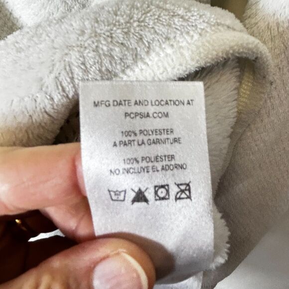 Patagonia Women's Re-Tool Ivory Textured Plush Half Snap Fleece Pullover Size S - Picture 12 of 15